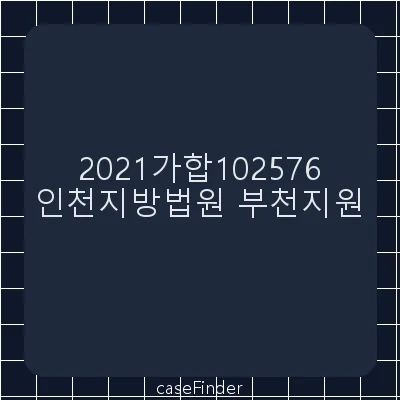 영업금지등 - 인천지방법원부천지원